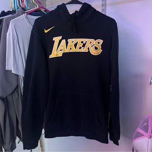 NBA Store Black and Yellow Lakers Hoodie